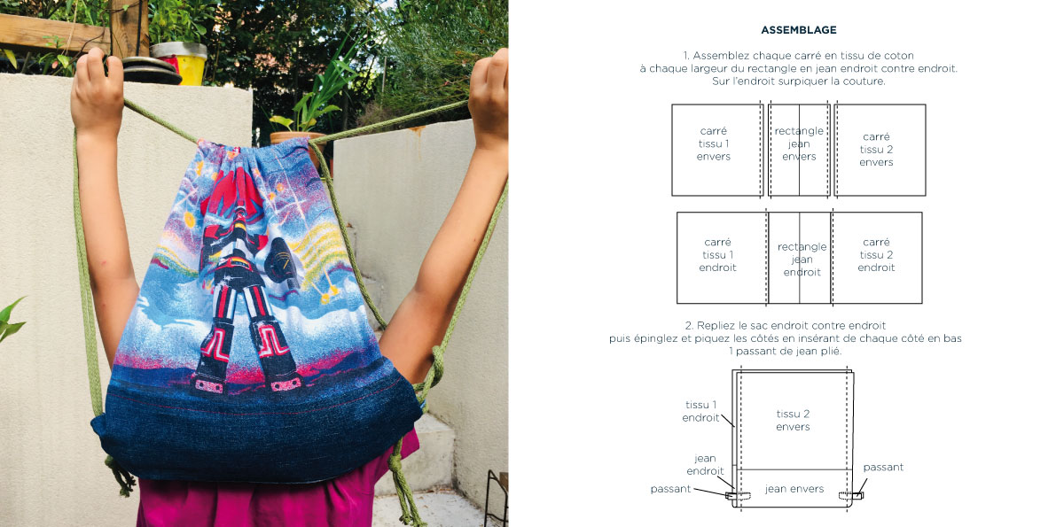 tuto sac a main enfant